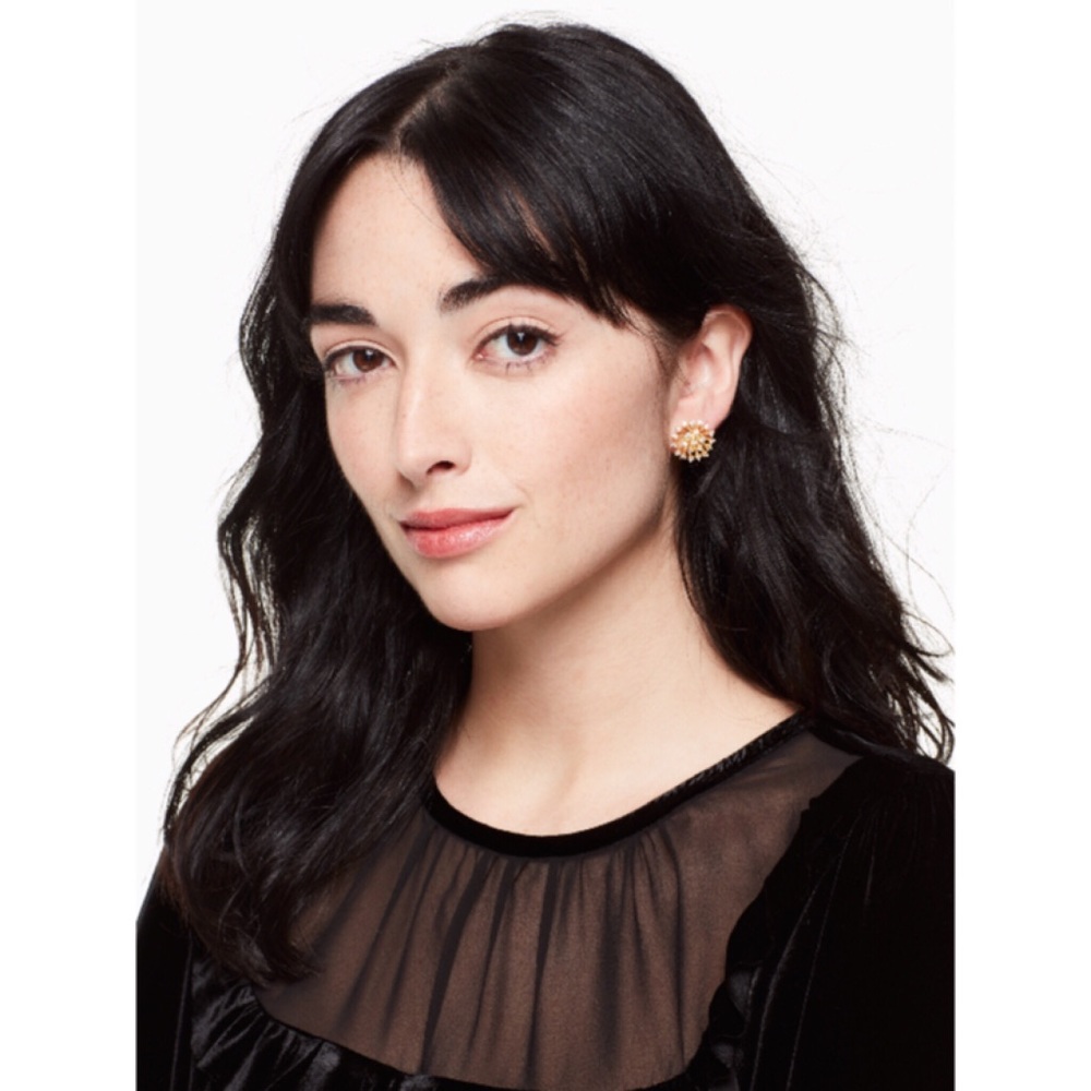 NWT Kate Spade Flying Colors Sputnik Studs - Picture 2 of 6